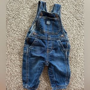 Oshkosh B’Gosh 0-3 month baby overalls